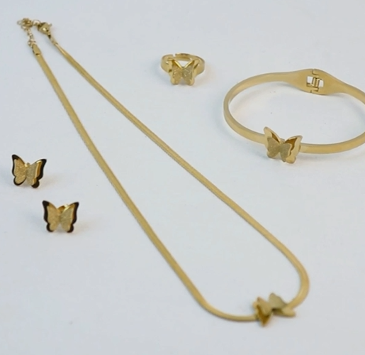 Butterfly Locket Set